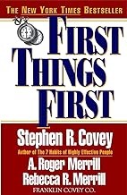 First Things First First Things First