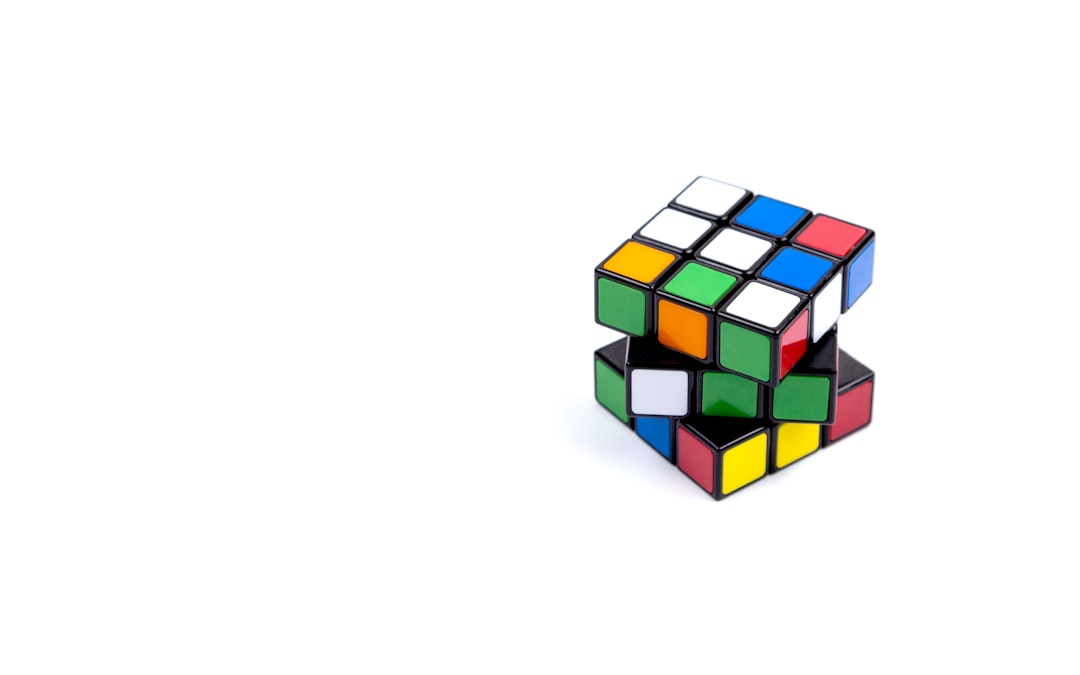 Photo by Volodymyr Hryshchenko 3x3 Rubik's cube toy